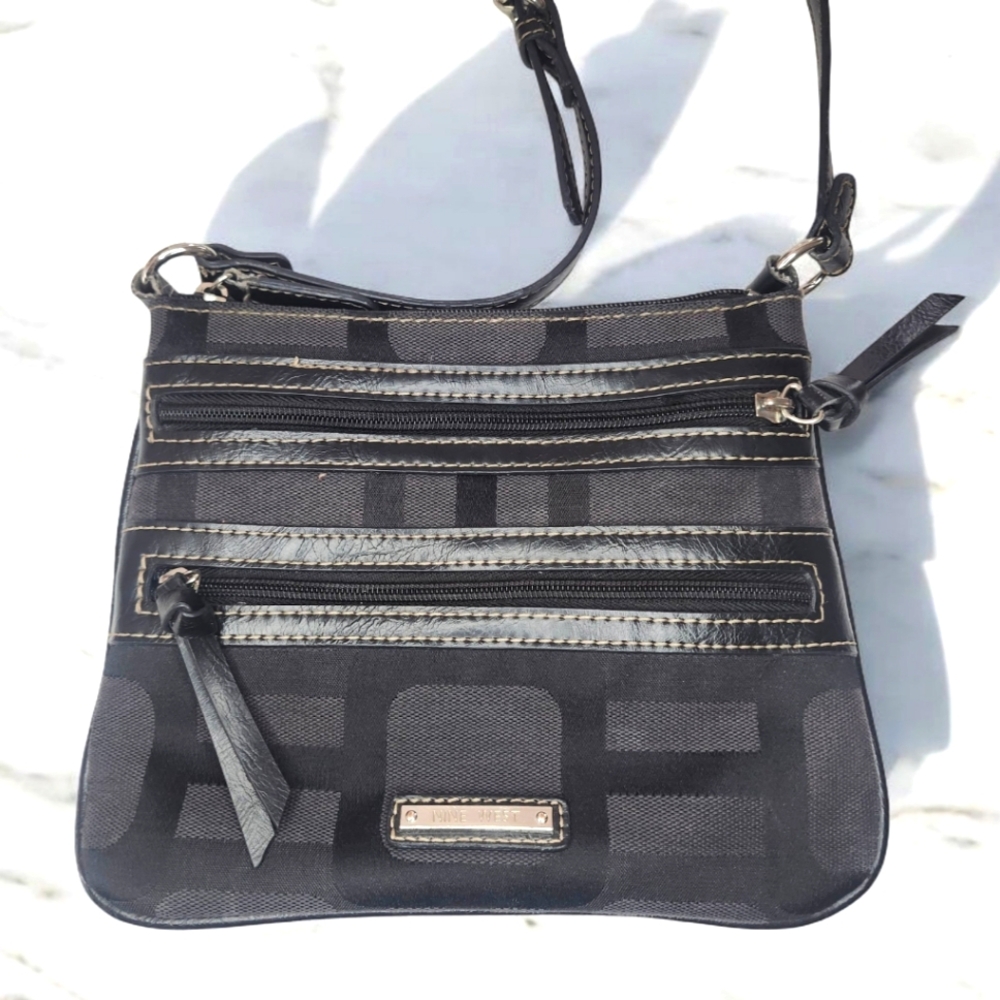 NINE WEST Black Crossbody Bag - Picture 2 of 5